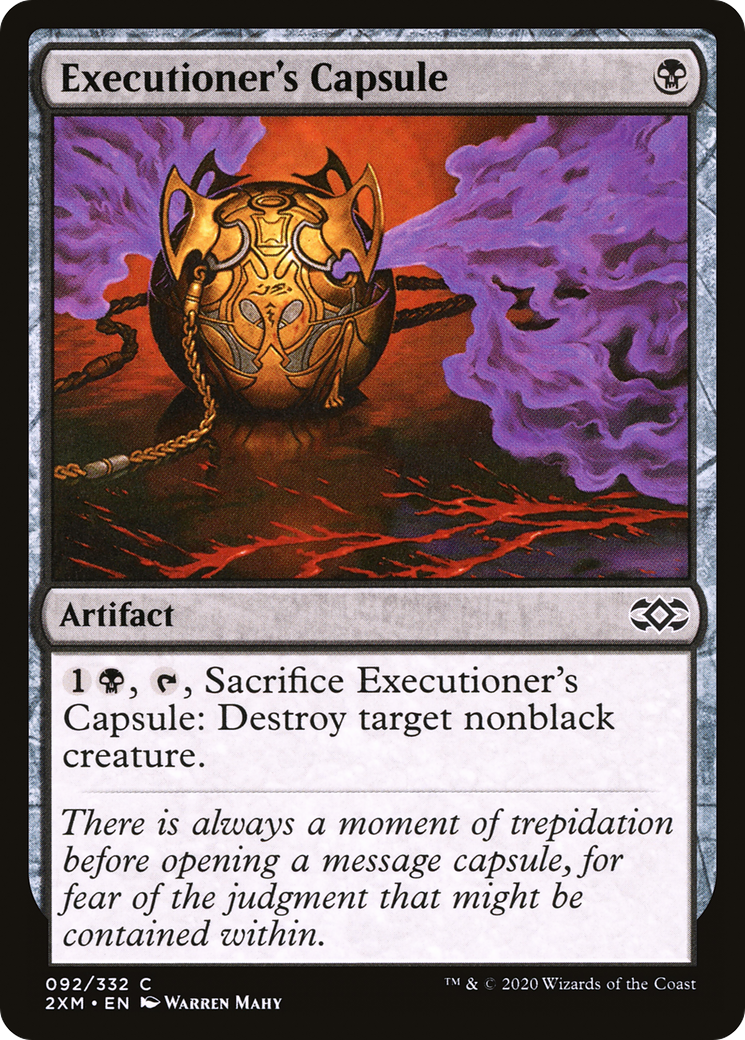 Executioner's Capsule (2XM-092) [Double Masters] Foil