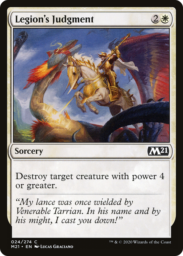 Legion's Judgment (M21-024) [Core Set 2021]