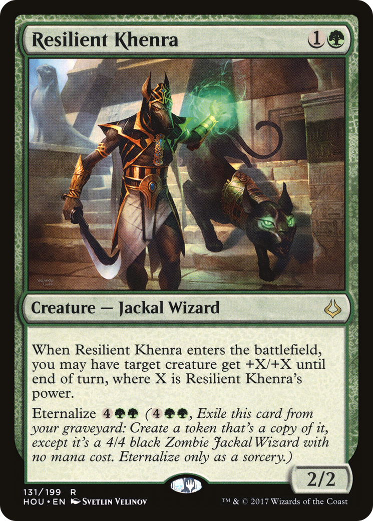Resilient Khenra (HOU-131) [Hour of Devastation] Foil