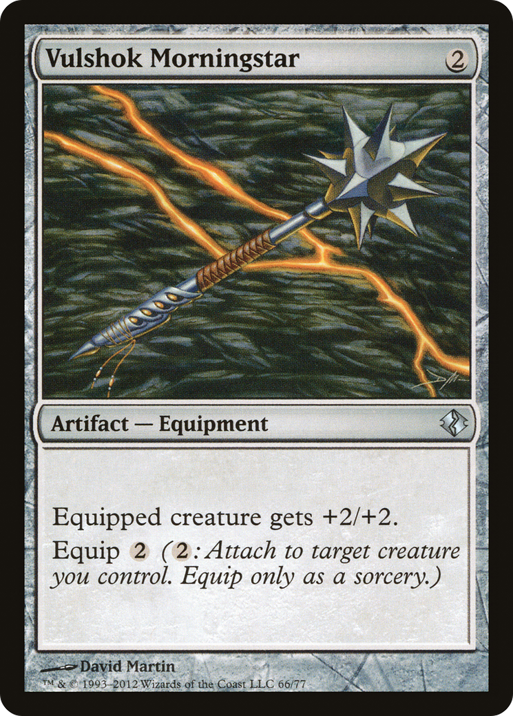 Vulshok Morningstar (DDI-066) [Duel Decks: Venser vs. Koth]