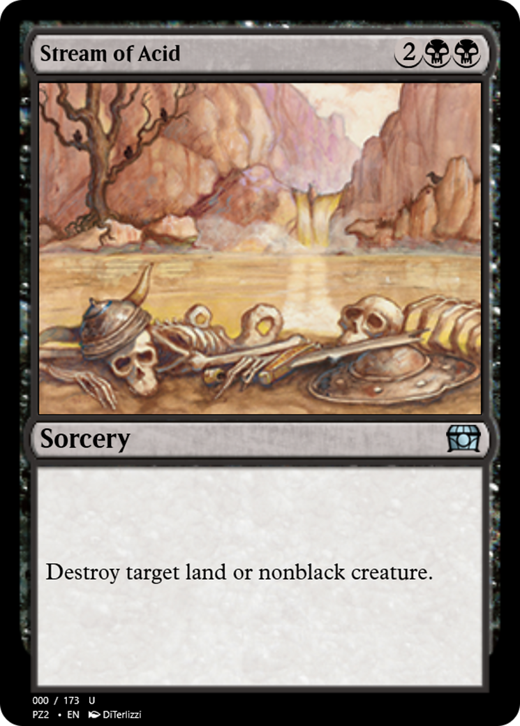 Stream of Acid (PZ2-65793) [Treasure Chest] Foil