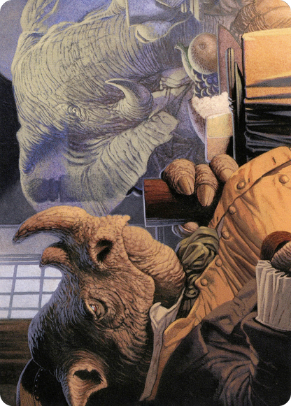 Late to Dinner // Late to Dinner (AMH2-003) (Borderless) [Modern Horizons 2 Art Series]