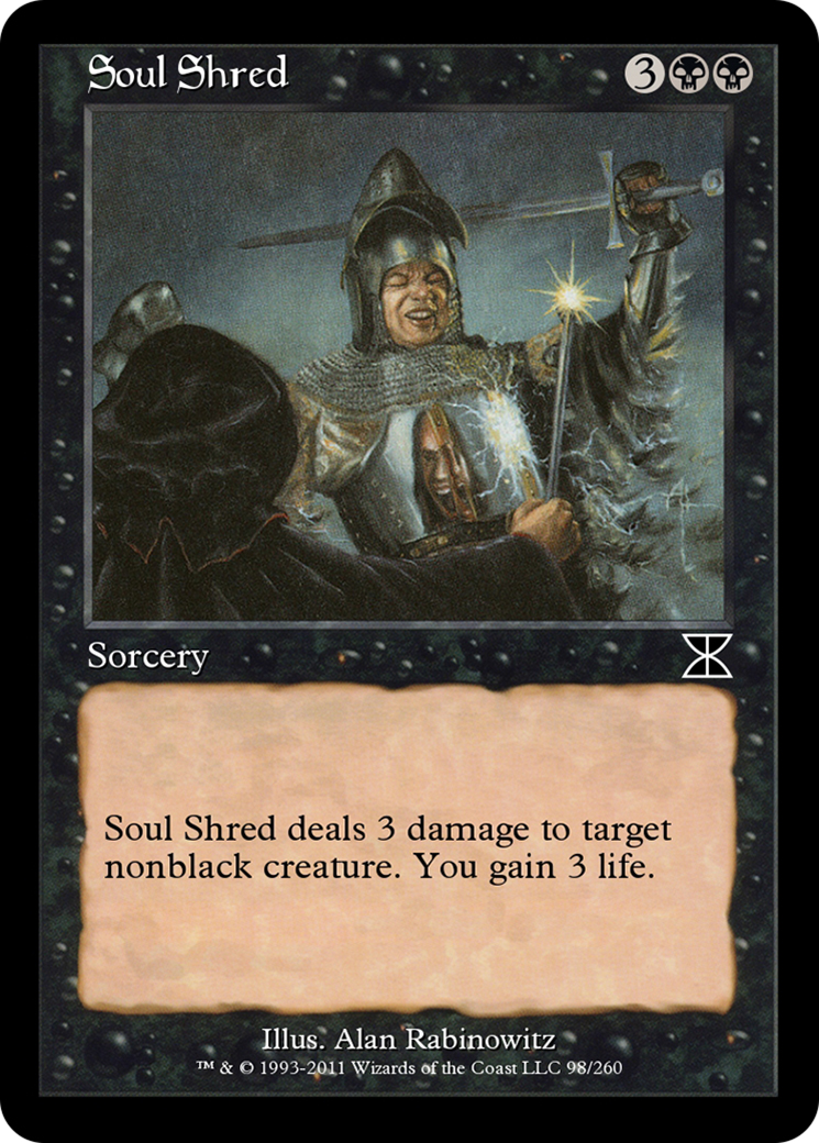 Soul Shred (ME4-098) [Masters Edition IV] Foil