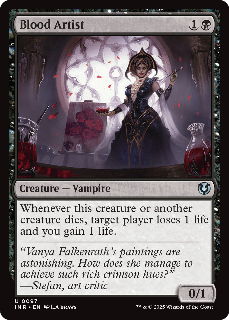 Blood Artist (INR-097) [Innistrad Remastered] Foil