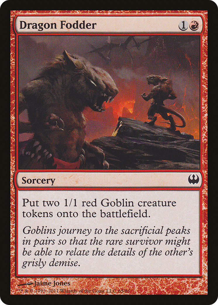 Dragon Fodder (DDG-065) [Duel Decks: Knights vs. Dragons]