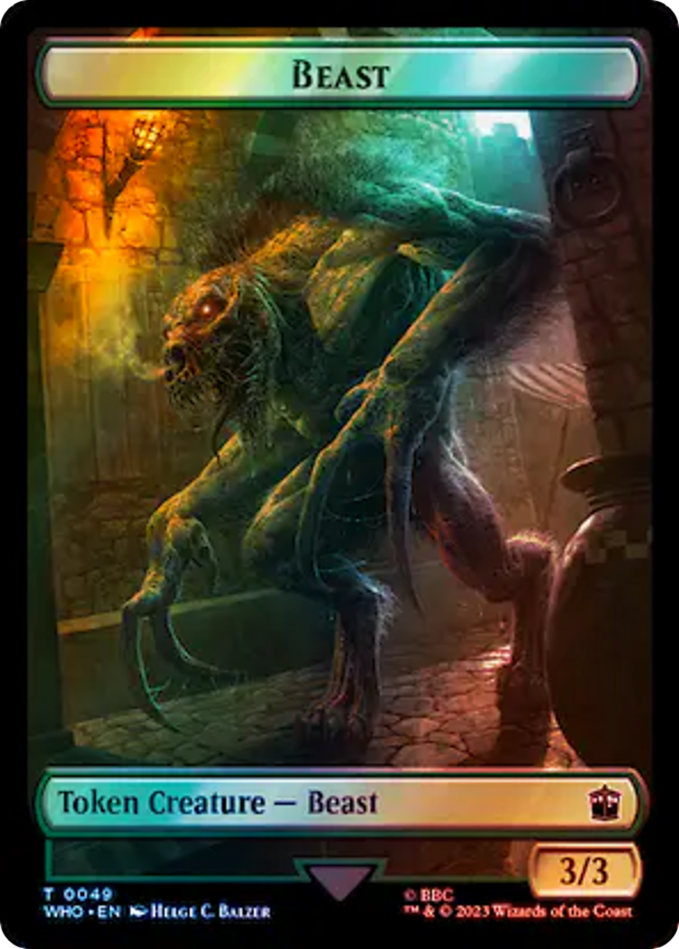 Beast (TWHO-049) [Doctor Who Tokens] Foil
