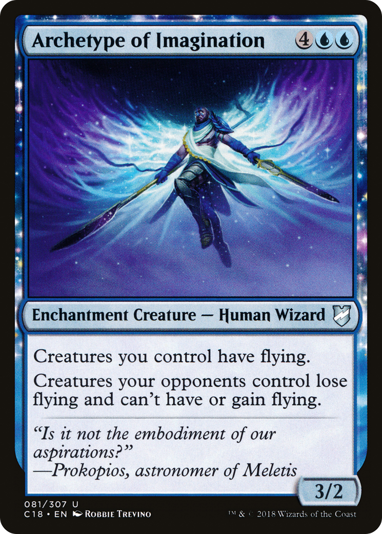 Archetype of Imagination (C18-081) [Commander 2018]