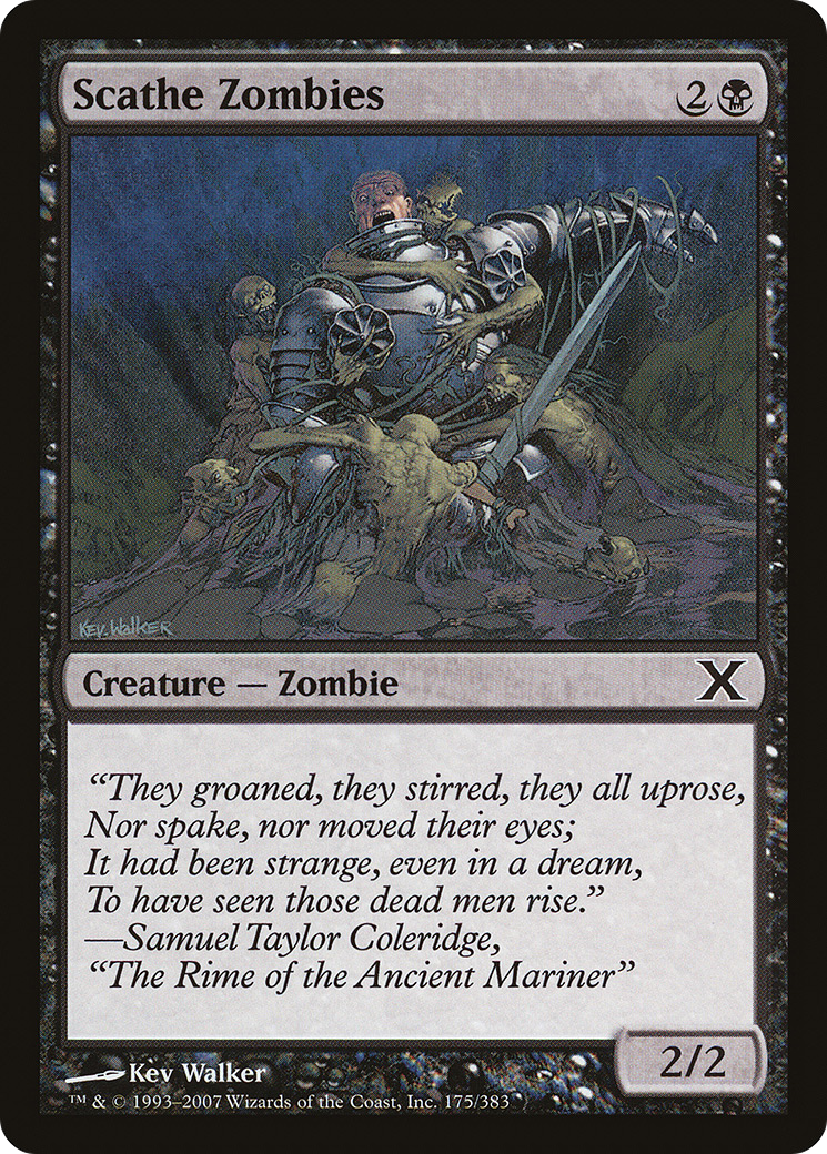Scathe Zombies (10E-175) [Tenth Edition]