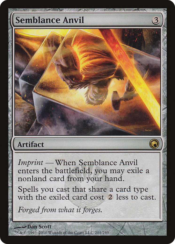 Semblance Anvil (SOM-201) [Scars of Mirrodin] Foil