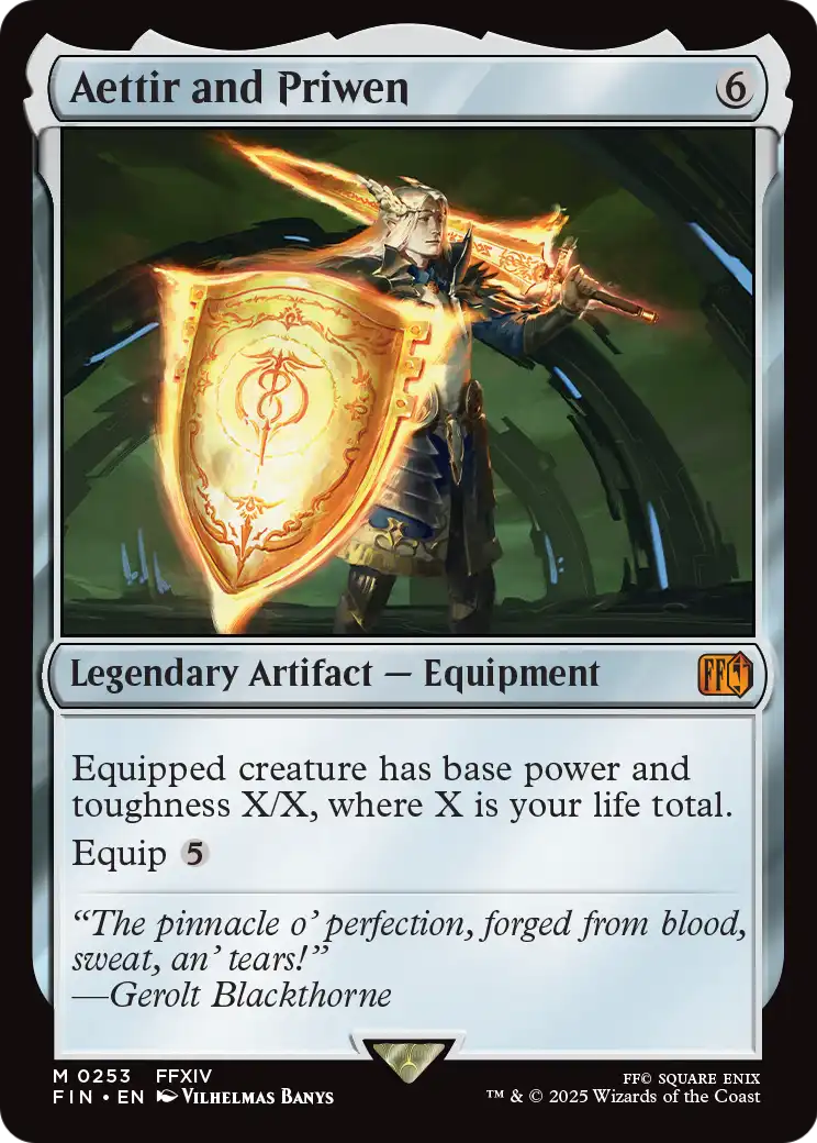 Aettir and Priwen (FIN-253) [FINAL FANTASY] Foil