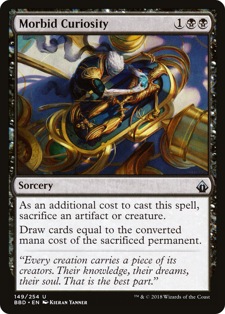 Morbid Curiosity (BBD-149) [Battlebond]