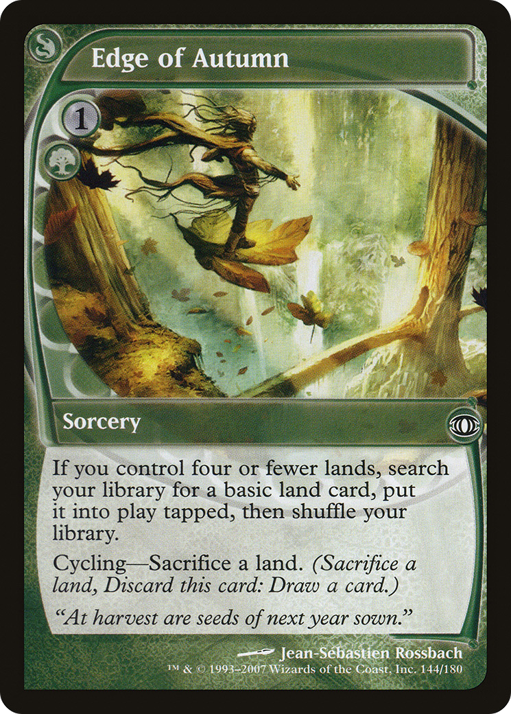 Edge of Autumn (FUT-144) [Future Sight] Foil