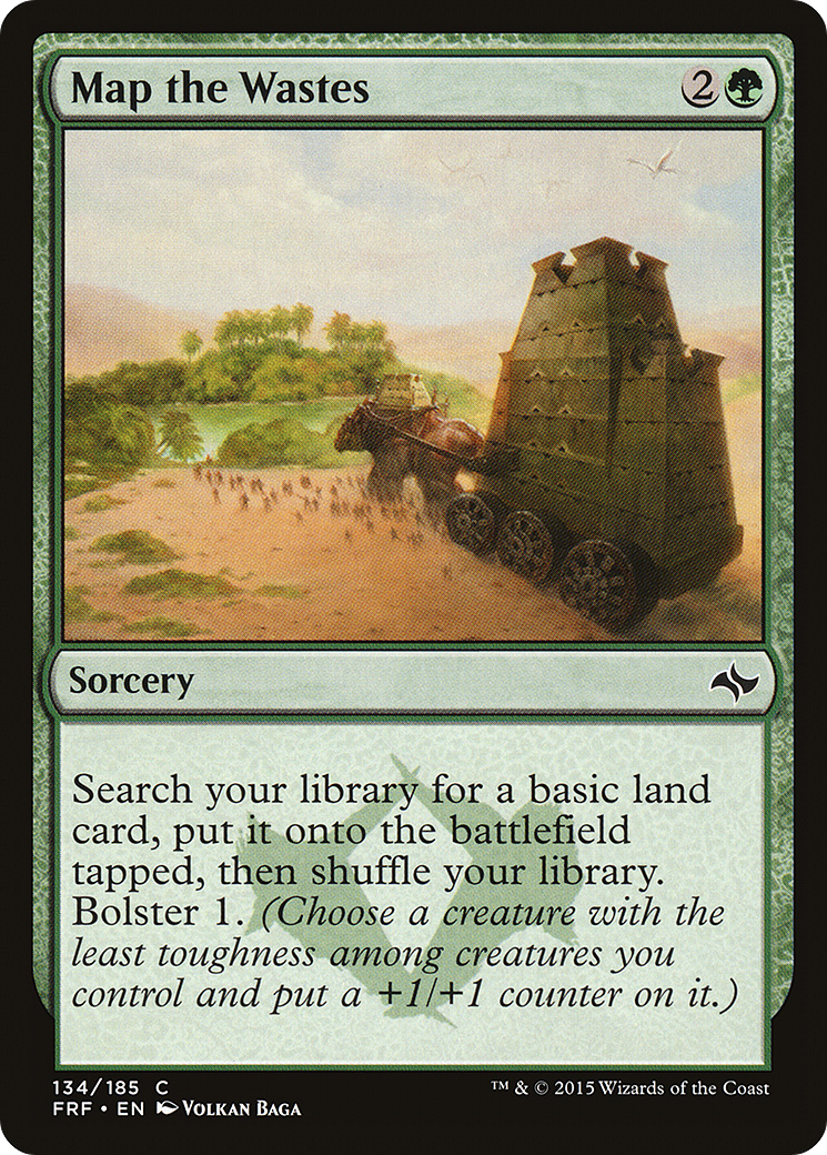 Map the Wastes (FRF-134) [Fate Reforged]