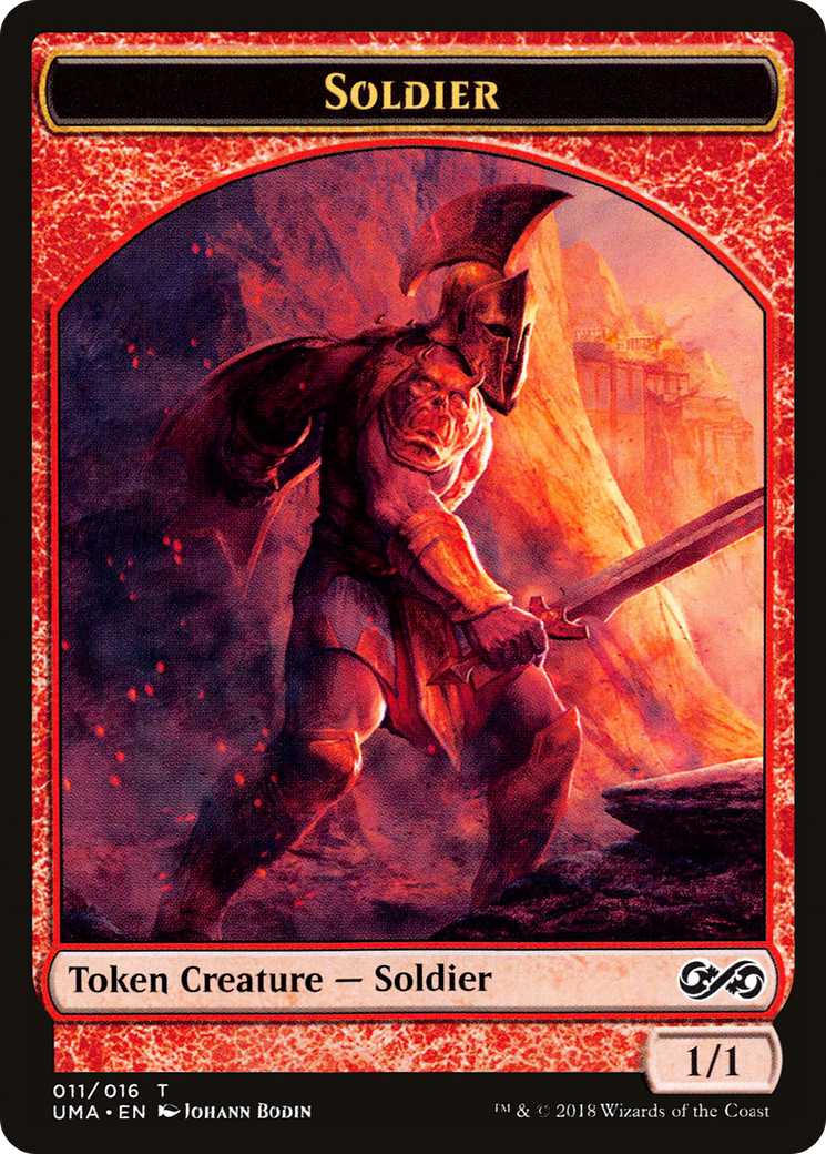 Soldier Token (UMA-011) [Ultimate Masters Tokens]