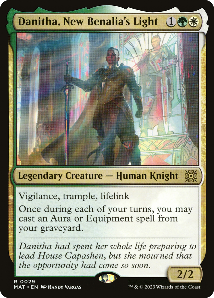 Danitha, New Benalia's Light (MAT-029) [March of the Machine: The Aftermath] Foil