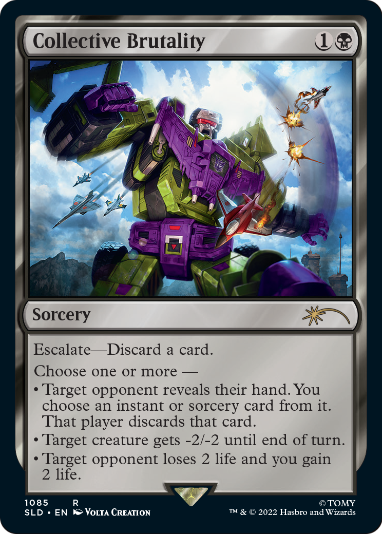 Collective Brutality (SLD-1085) [Secret Lair Drop] Foil