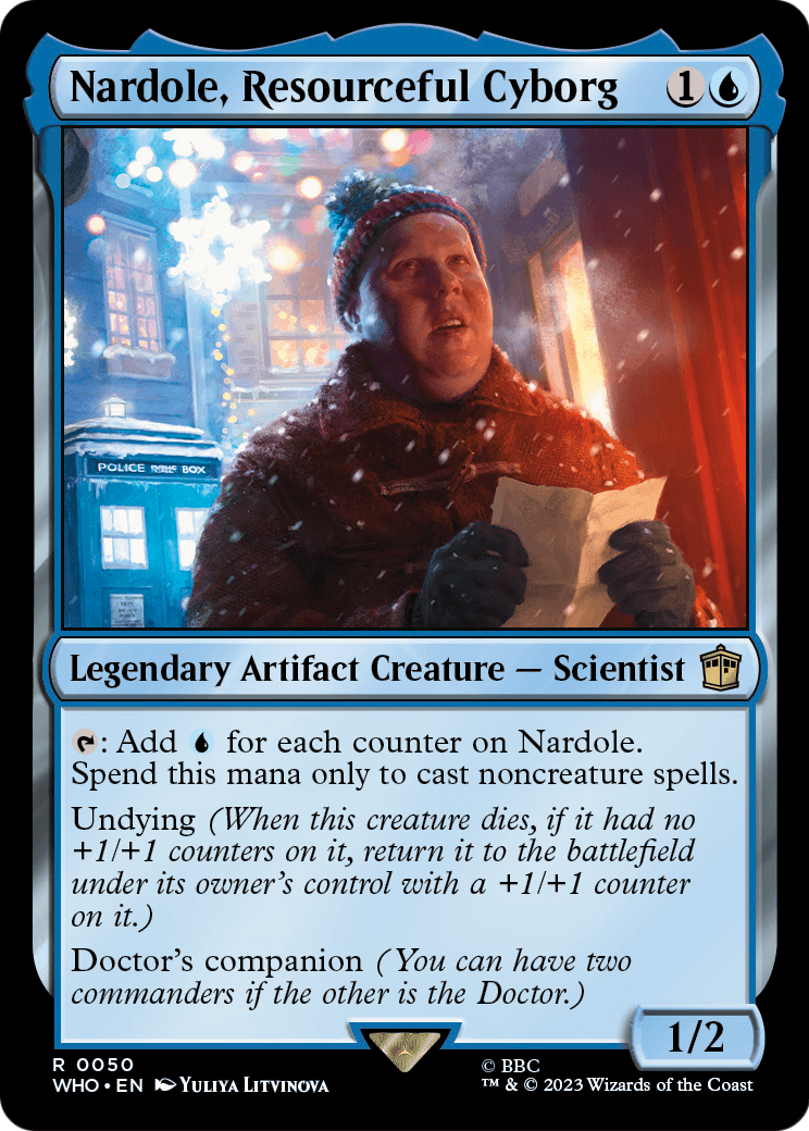 Nardole, Resourceful Cyborg (WHO-050) [Doctor Who] Foil