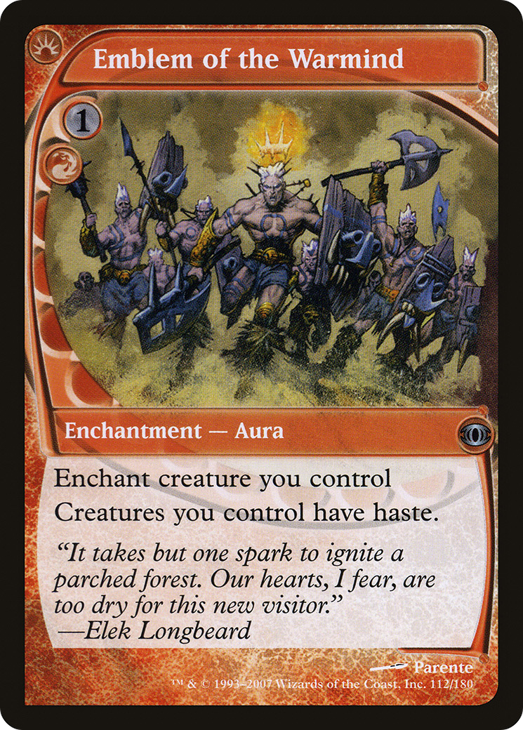 Emblem of the Warmind (FUT-112) [Future Sight] Foil