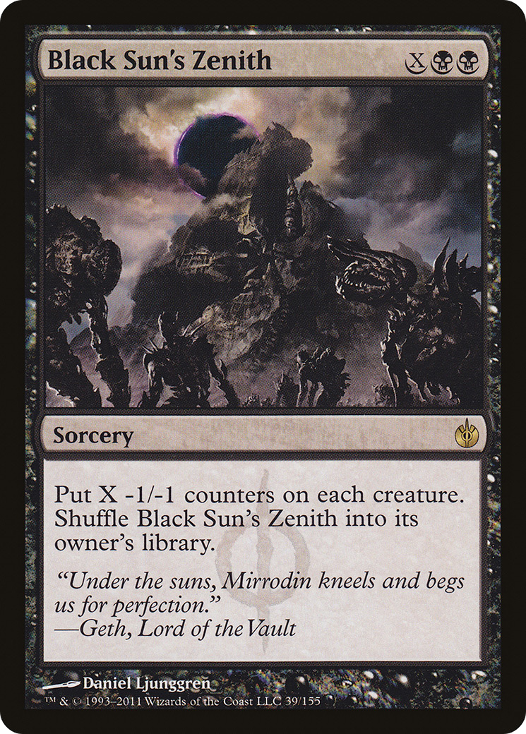 Black Sun's Zenith (MBS-039) [Mirrodin Besieged] Foil
