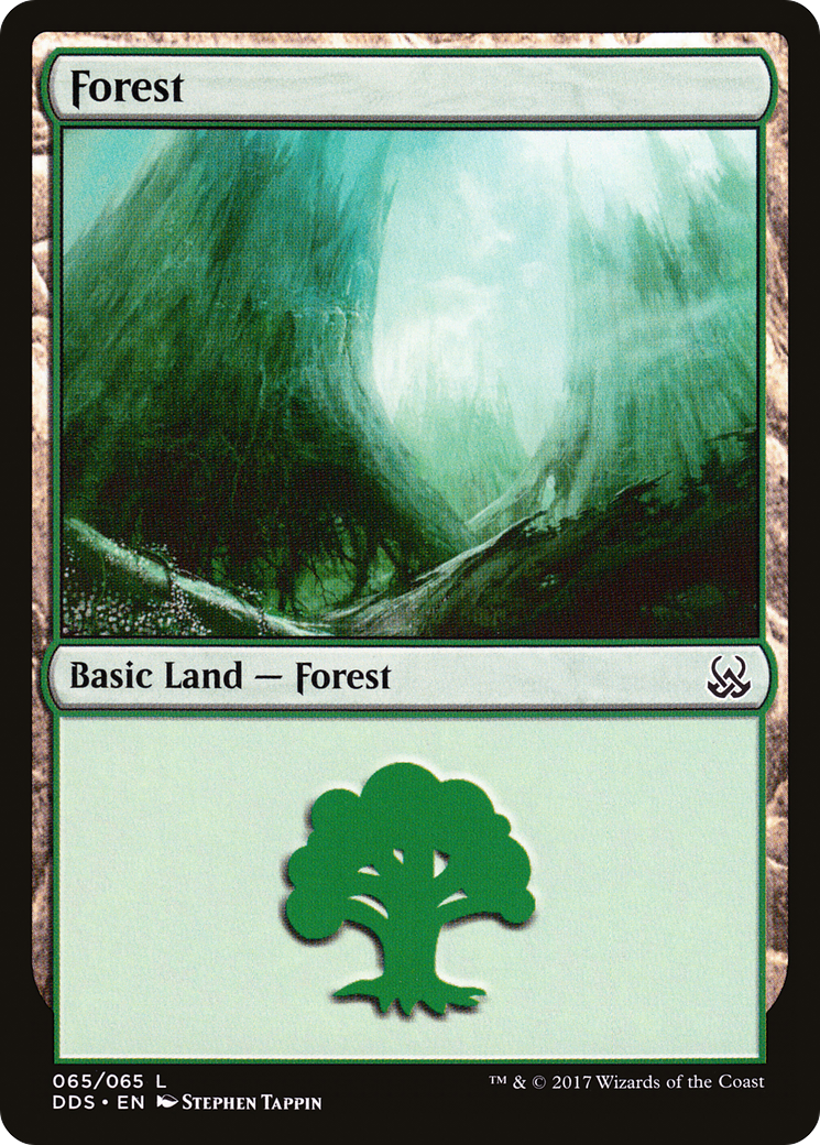 Forest (DDS-065) [Duel Decks: Mind vs. Might]