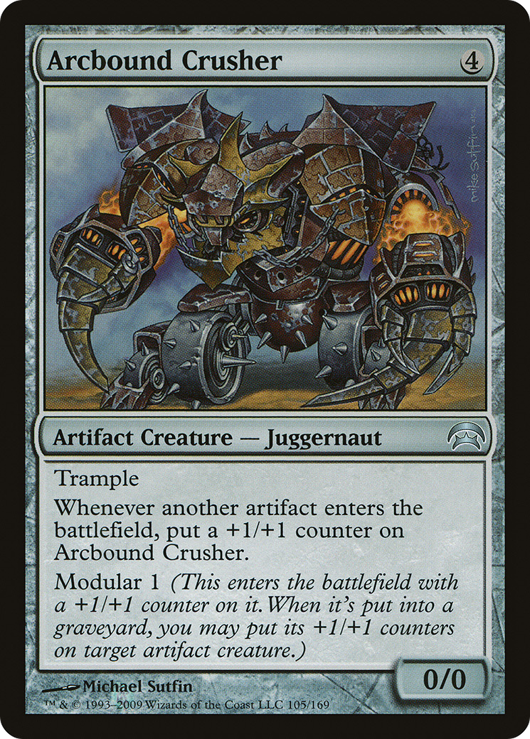 Arcbound Crusher (HOP-105) [Planechase]