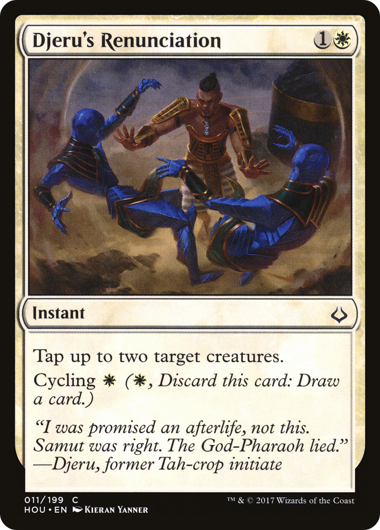 Djeru's Renunciation (HOU-011) [Hour of Devastation]