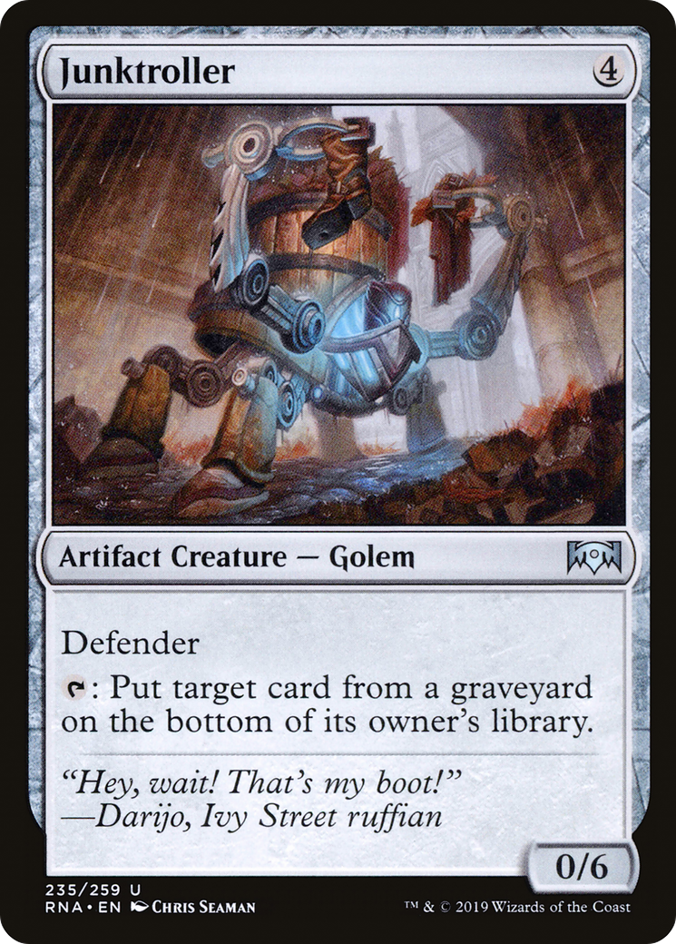 Junktroller (RNA-235) [Ravnica Allegiance] Foil