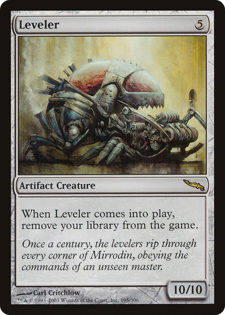 Leveler (MRD-195) [Mirrodin]