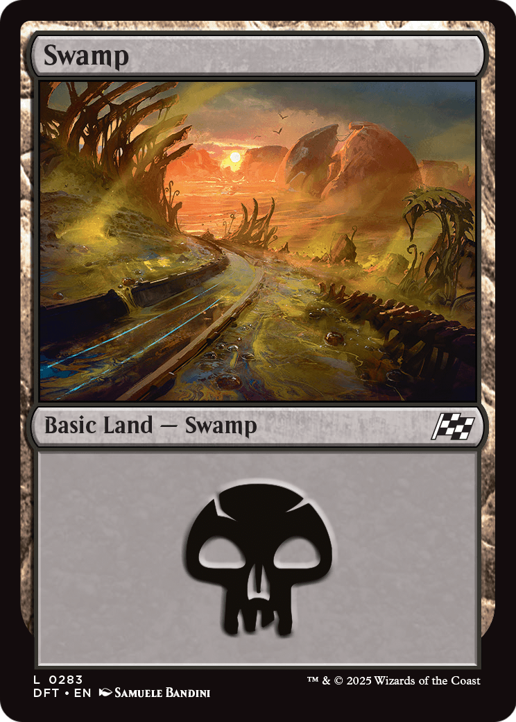 Swamp (DFT-283) [Aetherdrift] Foil