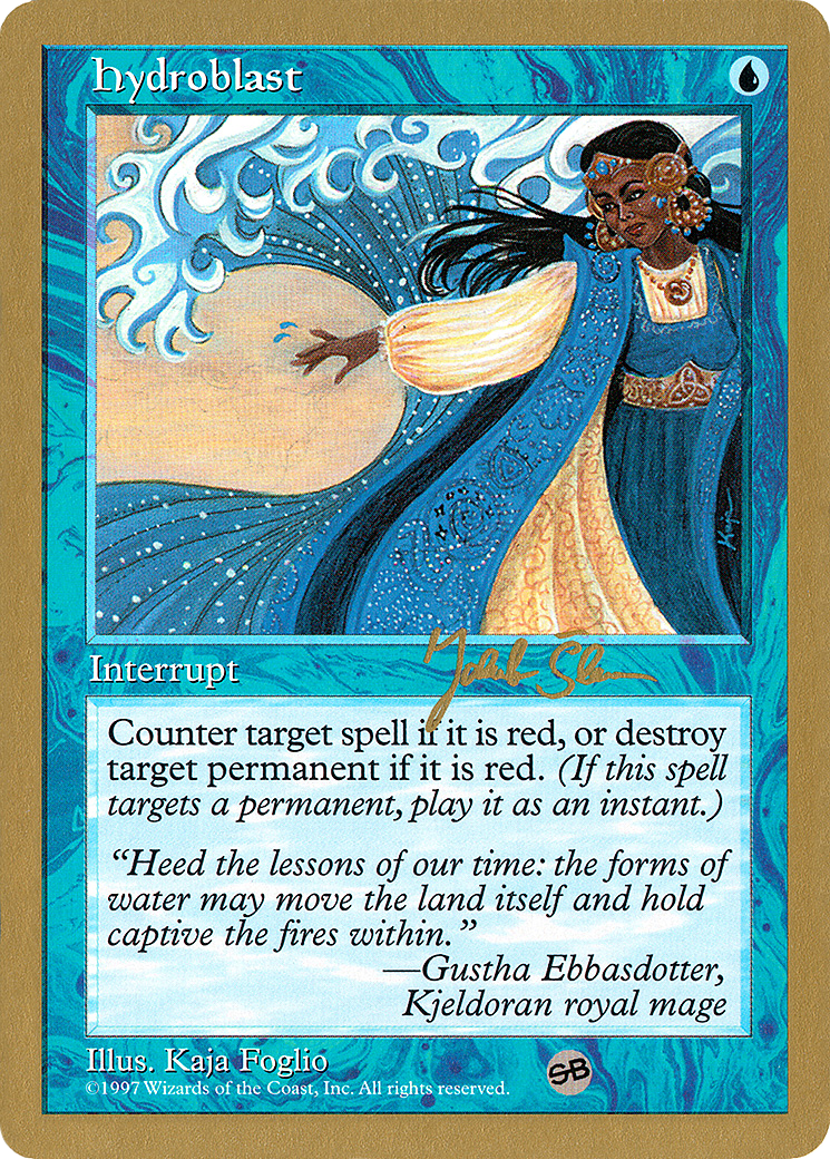 Hydroblast - 1997 Jakub Slemr (5ED) (SB) [World Championship Decks 1997]