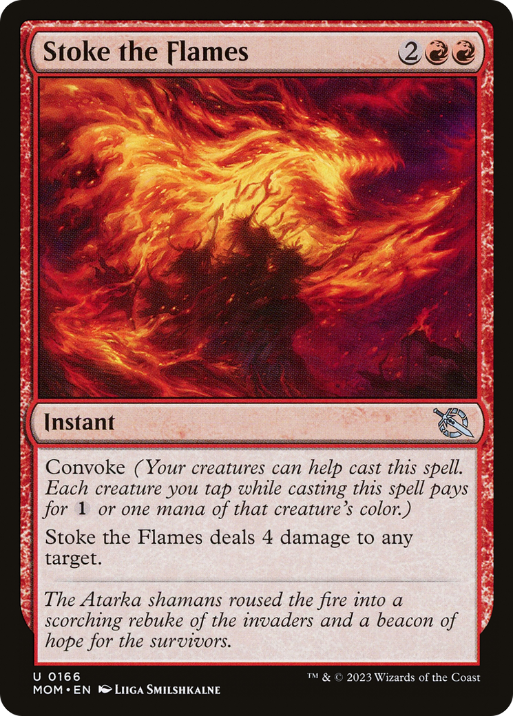 Stoke the Flames (MOM-166) [March of the Machine]