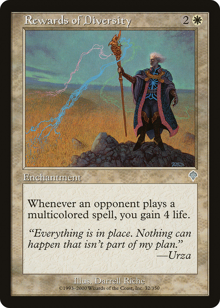 Rewards of Diversity (INV-032) [Invasion] Foil