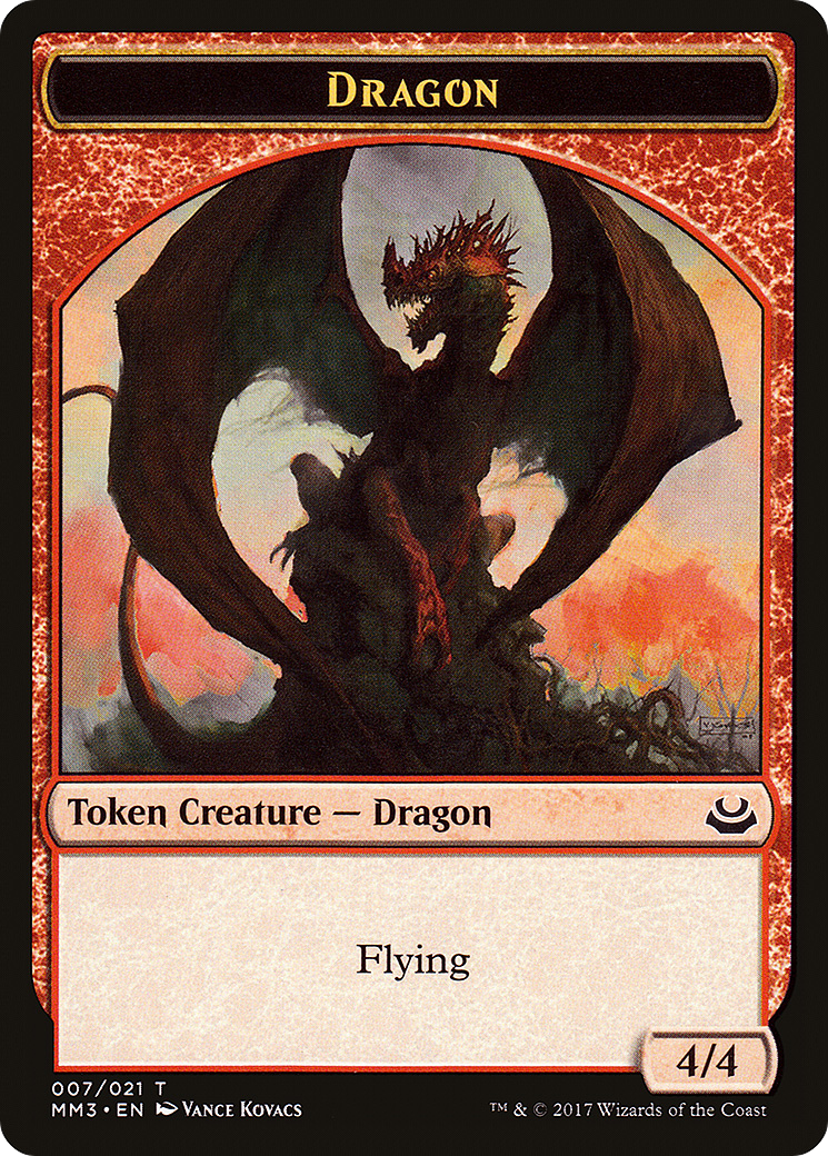 Dragon Token (MM3-007) [Modern Masters 2017 Tokens]