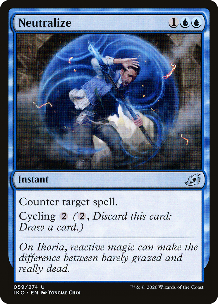 Neutralize (IKO-059) [Ikoria: Lair of Behemoths] Foil