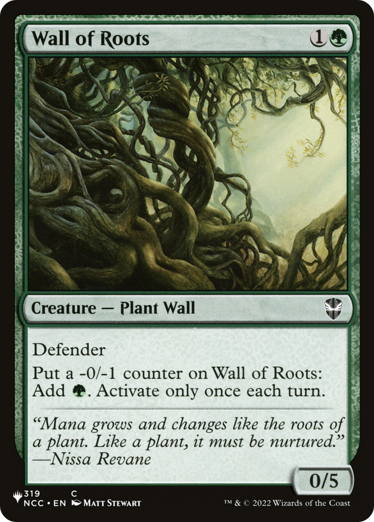 Wall of Roots (LIST-NCC-319) [The List]