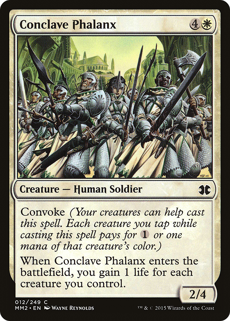 Conclave Phalanx (MM2-012) [Modern Masters 2015]