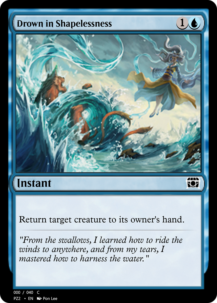 Drown in Shapelessness (PZ2-70837) [Treasure Chest] Foil