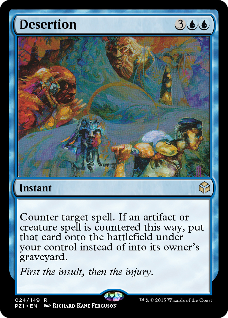 Desertion (PZ1-024) [Legendary Cube Prize Pack]