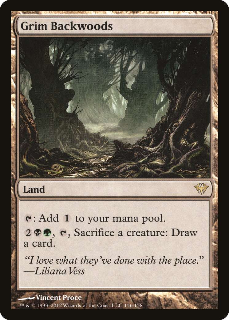 Grim Backwoods (DKA-156) [Dark Ascension]