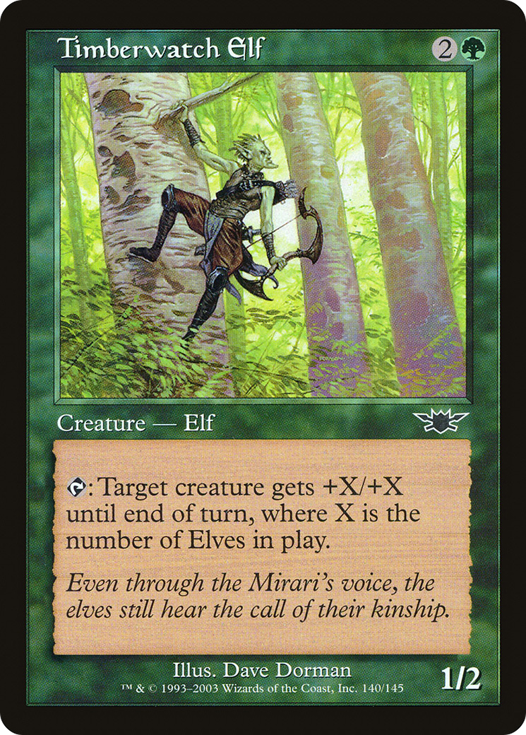 Timberwatch Elf (LGN-140) [Legions]