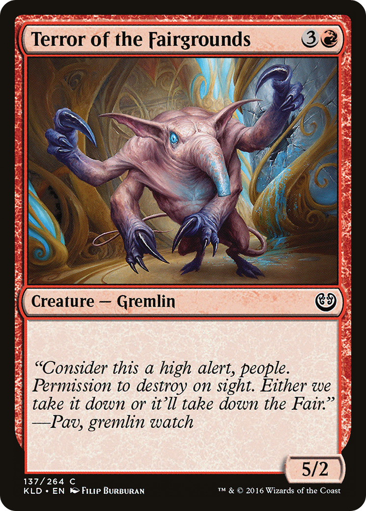 Terror of the Fairgrounds (KLD-137) [Kaladesh]