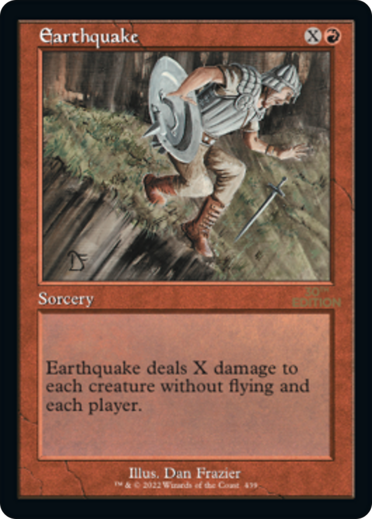 Earthquake (Retro Frame) (30A-439) [30th Anniversary Edition]