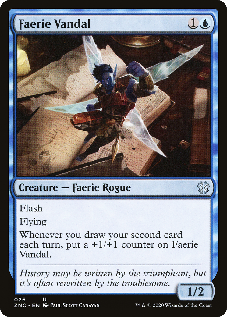 Faerie Vandal (ZNC-026) [Zendikar Rising Commander]