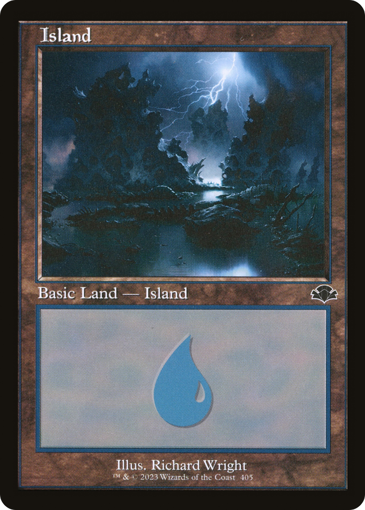 Island (DMR-405) (Retro Frame) [Dominaria Remastered]