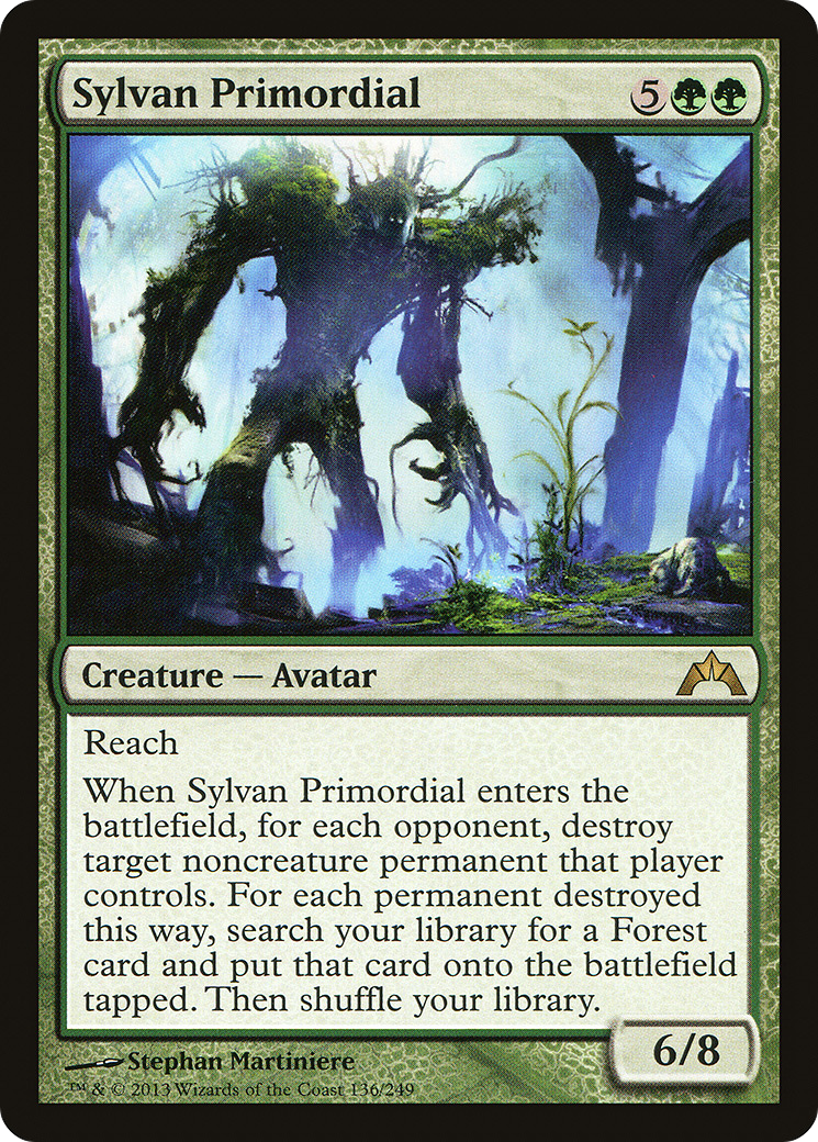 Sylvan Primordial (GTC-136) [Gatecrash] Foil