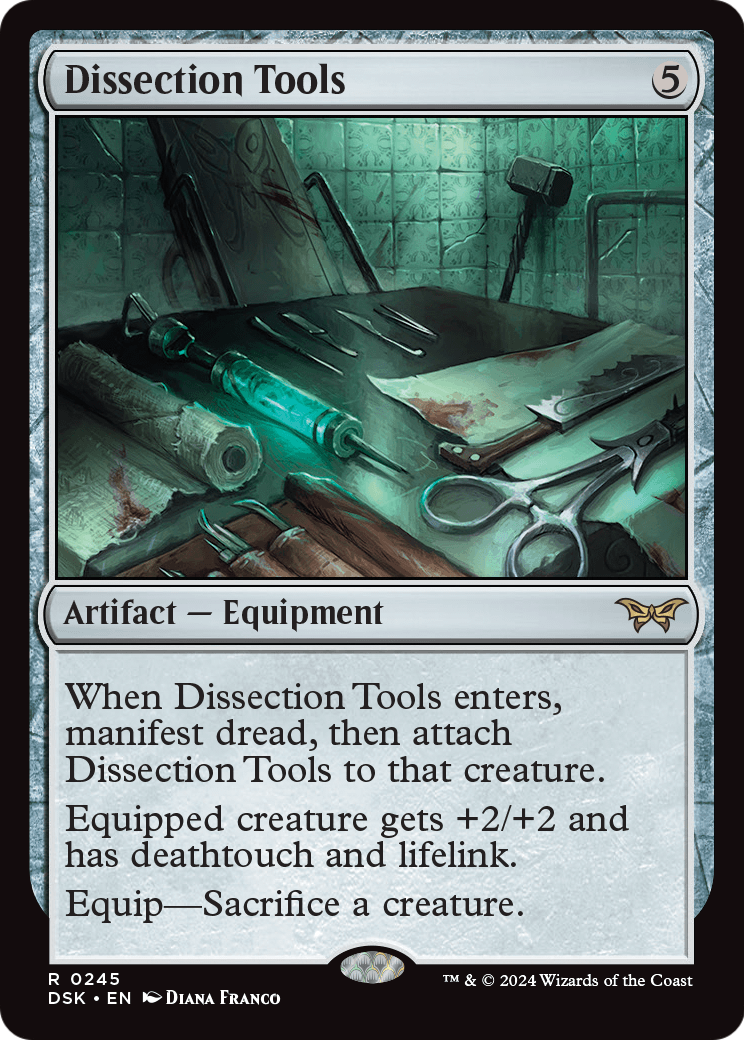 Dissection Tools (DSK-245) [Duskmourn: House of Horror]