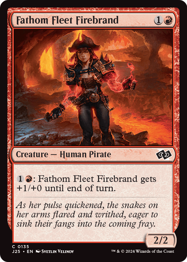 Fathom Fleet Firebrand (J25-135) [Foundations Jumpstart]