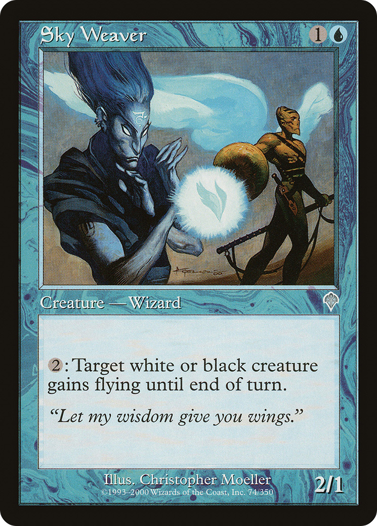 Sky Weaver (INV-074) [Invasion] Foil