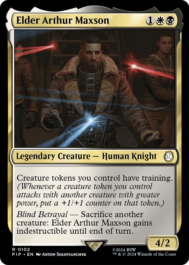 Elder Arthur Maxson (PIP-102) [Fallout] Foil