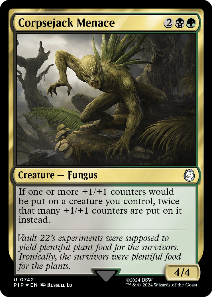 Corpsejack Menace (Surge Foil) (PIP-742) [Fallout] Foil